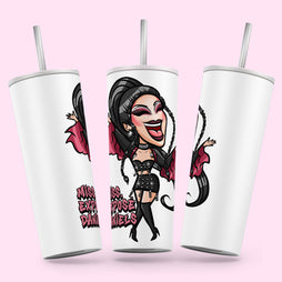 Miss Exposé Daniels - Logo Skinny Tumbler