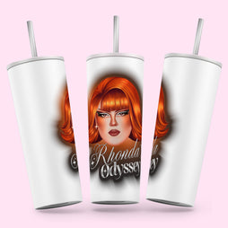 Rhonda Odyssey - Logo Skinny Tumbler