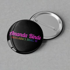 Amanda Binds - Logo Button