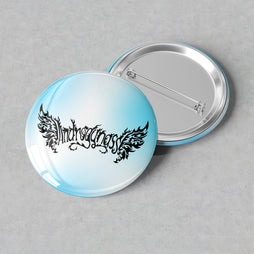 AndrogynAss - Andy's Angels Button