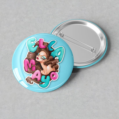 Ella Mayo - Brunette Goddess Button