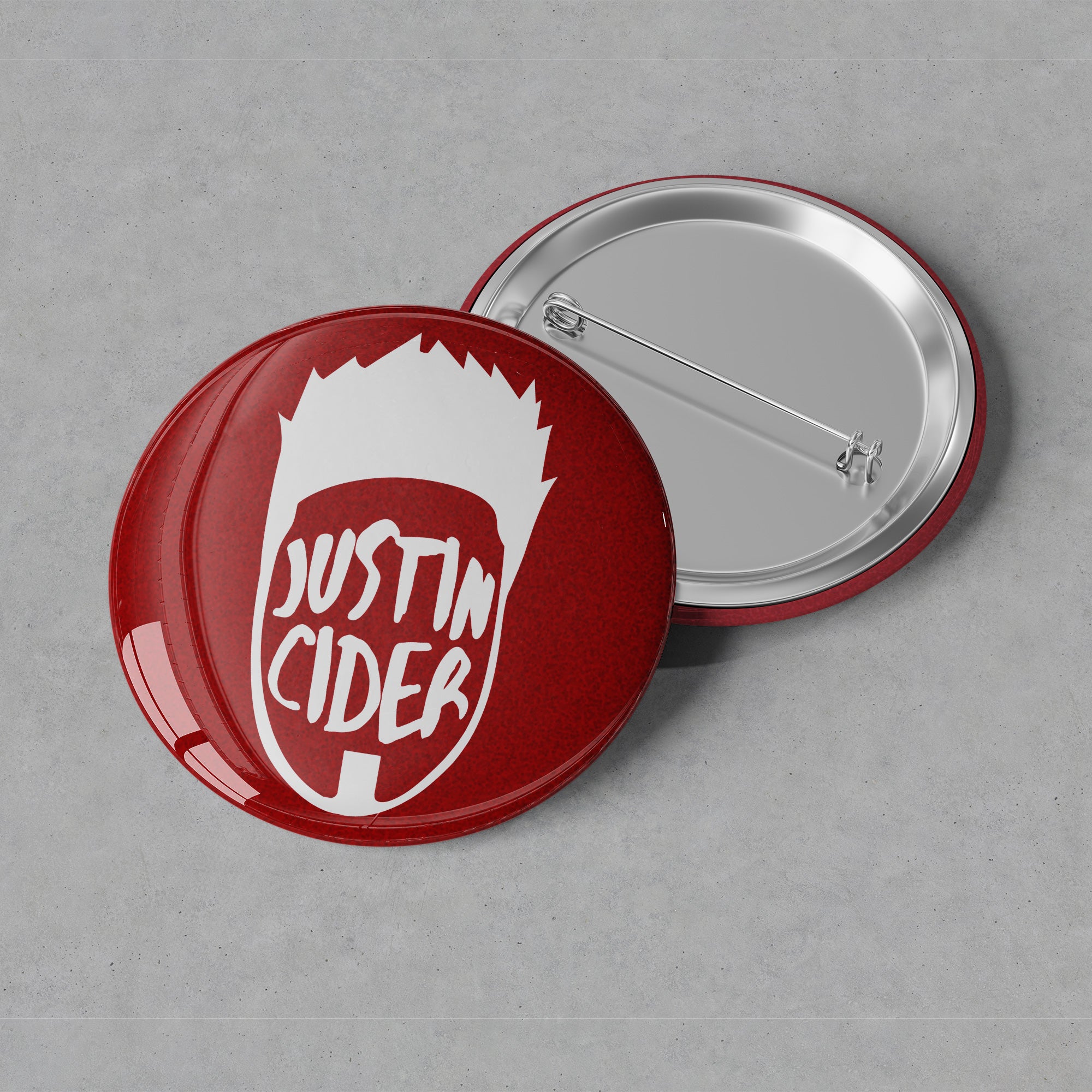 Justin Cider - Logo Button