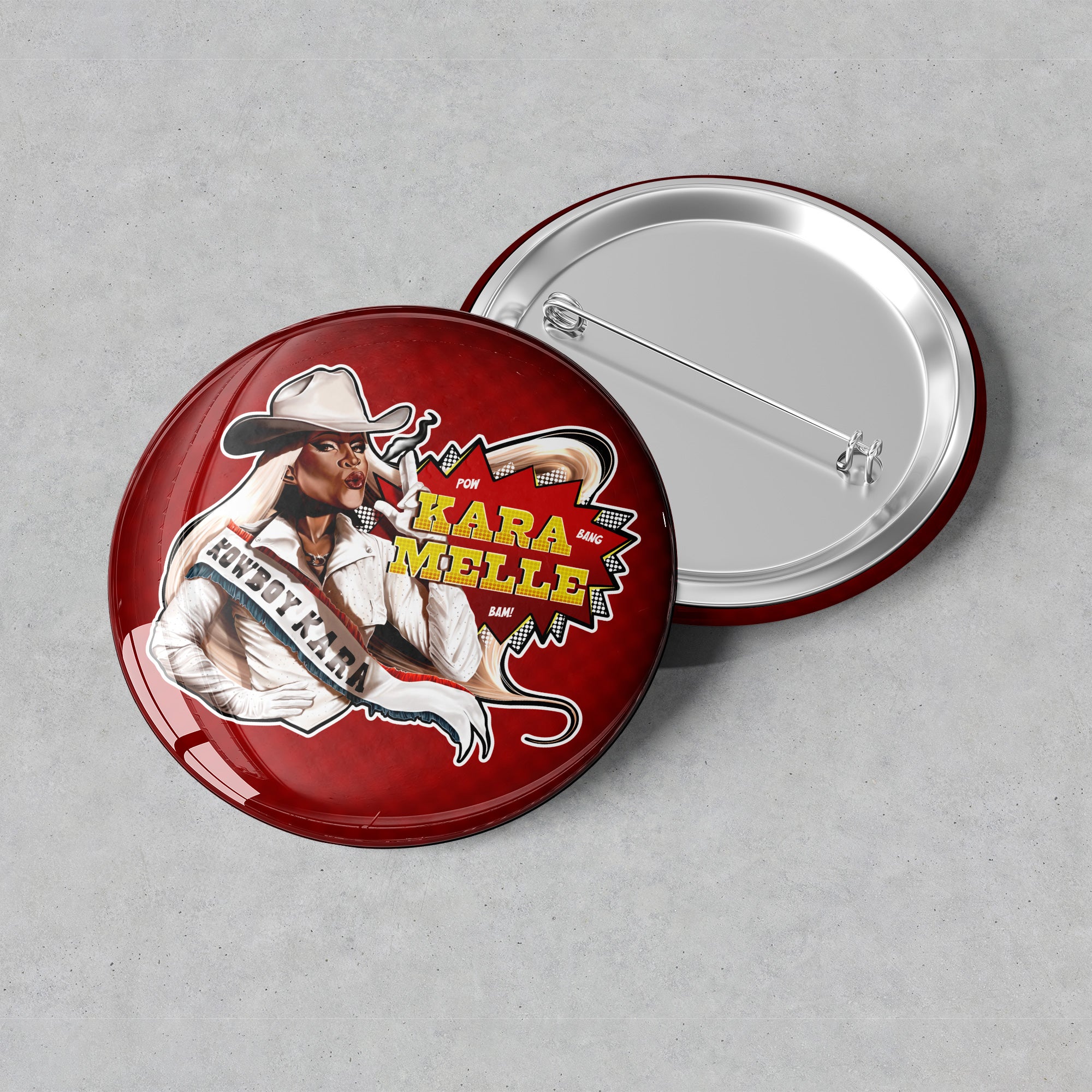 Kara Melle - Kowboy Kara Button