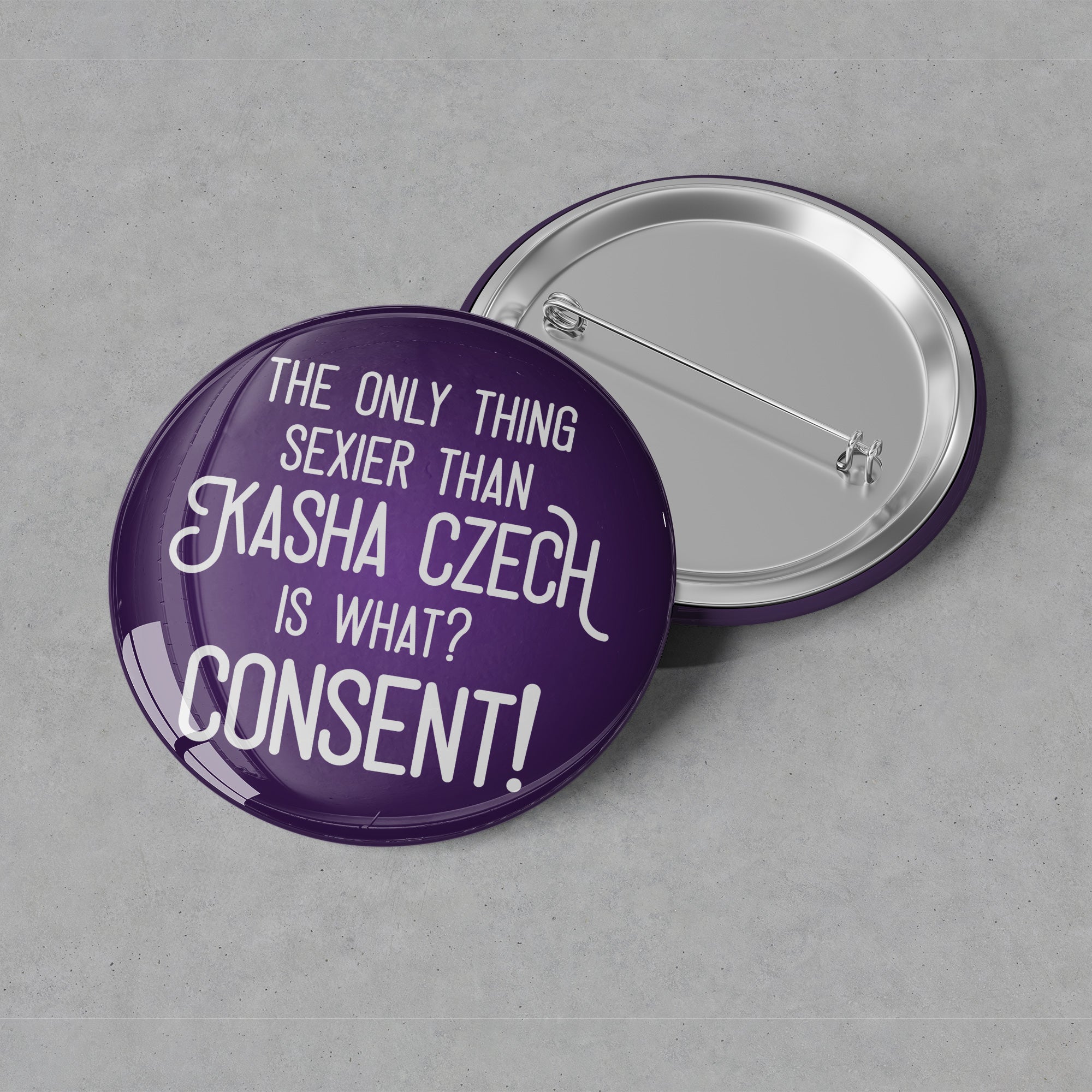 Kasha Czech - Sexy Consent Button