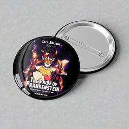 Lala Bottomé - Pride of Frankenstein Button