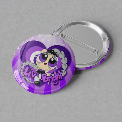 Liv Bright - Logo Button