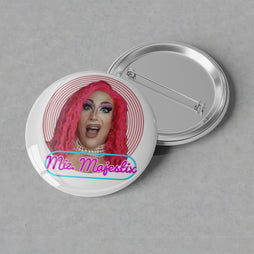 Miz Majestix - Logo Button
