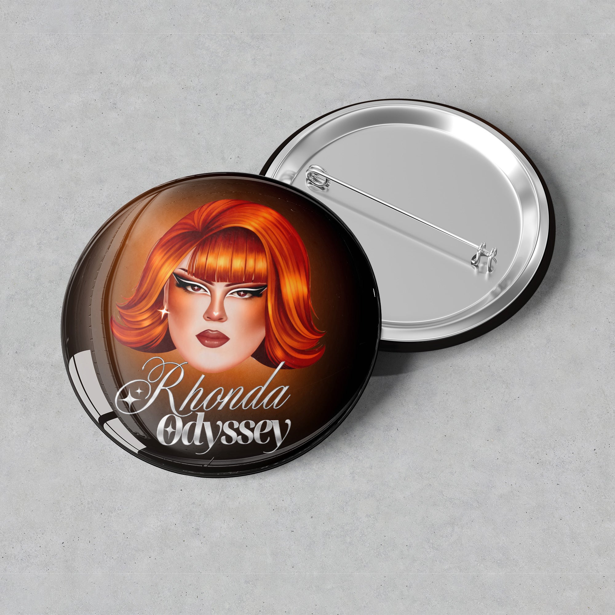 Rhonda Odyssey - Logo Button