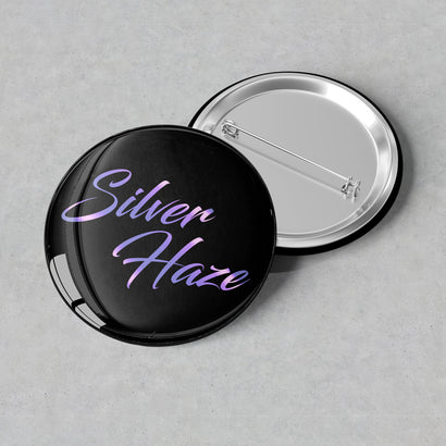 Silver Haze - Logo Button