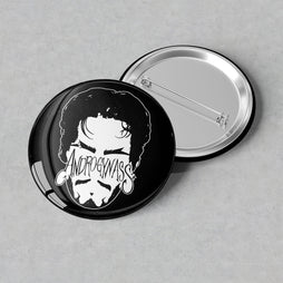 AndrogynAss - Mugged Button