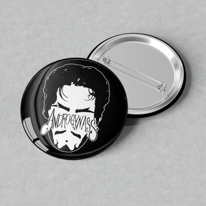 AndrogynAss - Mugged Button