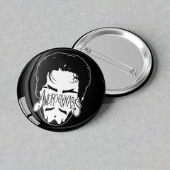 AndrogynAss - Mugged Button