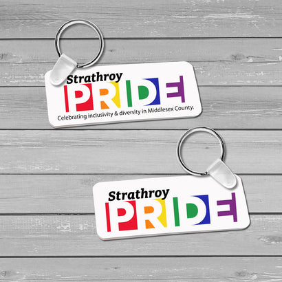 Strathroy Pride - Logo Keychain