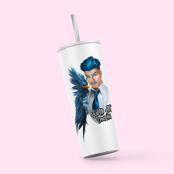 Justin Abit - Feeling Blue Skinny Tumbler