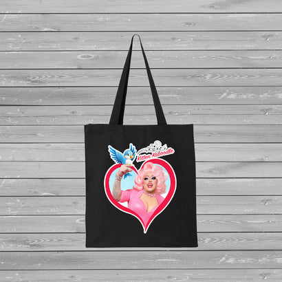 Kitten Kaboodle -  Singing Heart Tote Bag