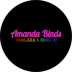 Amanda Binds - Logo Button