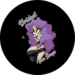 Bridget Von Snaps - Logo Button