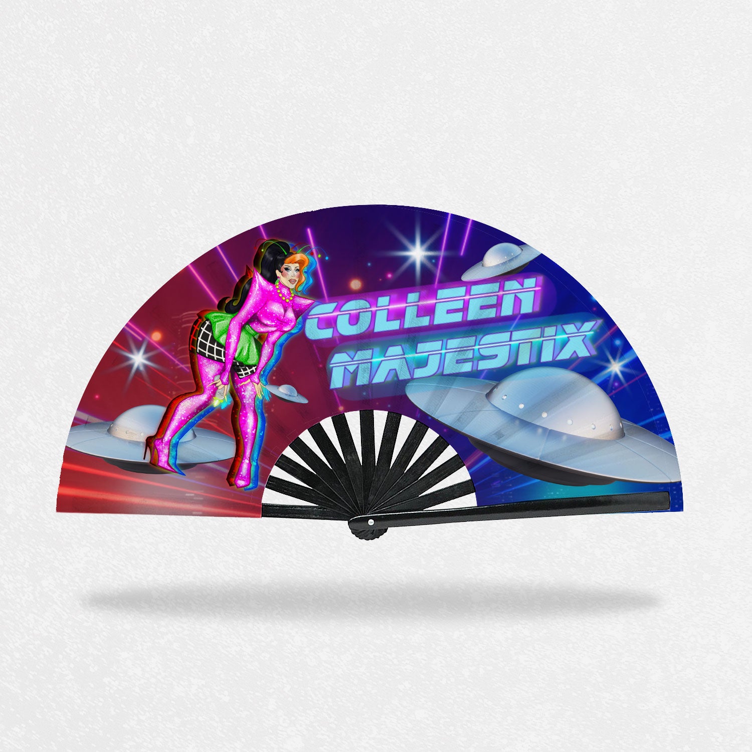 Colleen Majestix - Galaxy Clack Fan