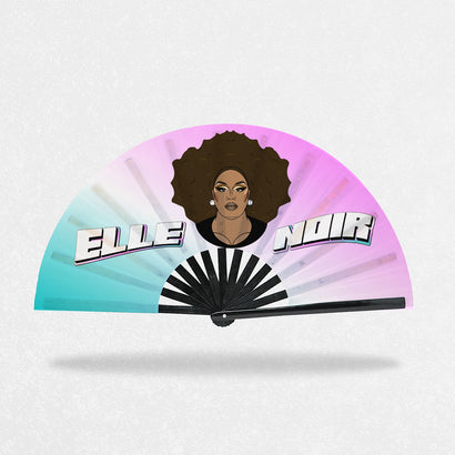 Elle Noir - Logo Clack Fan