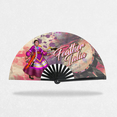 Feather Talia - Pow Wow Clack Fan