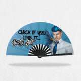 Justin Abit - Clack it if you like it Blue Clack Fan