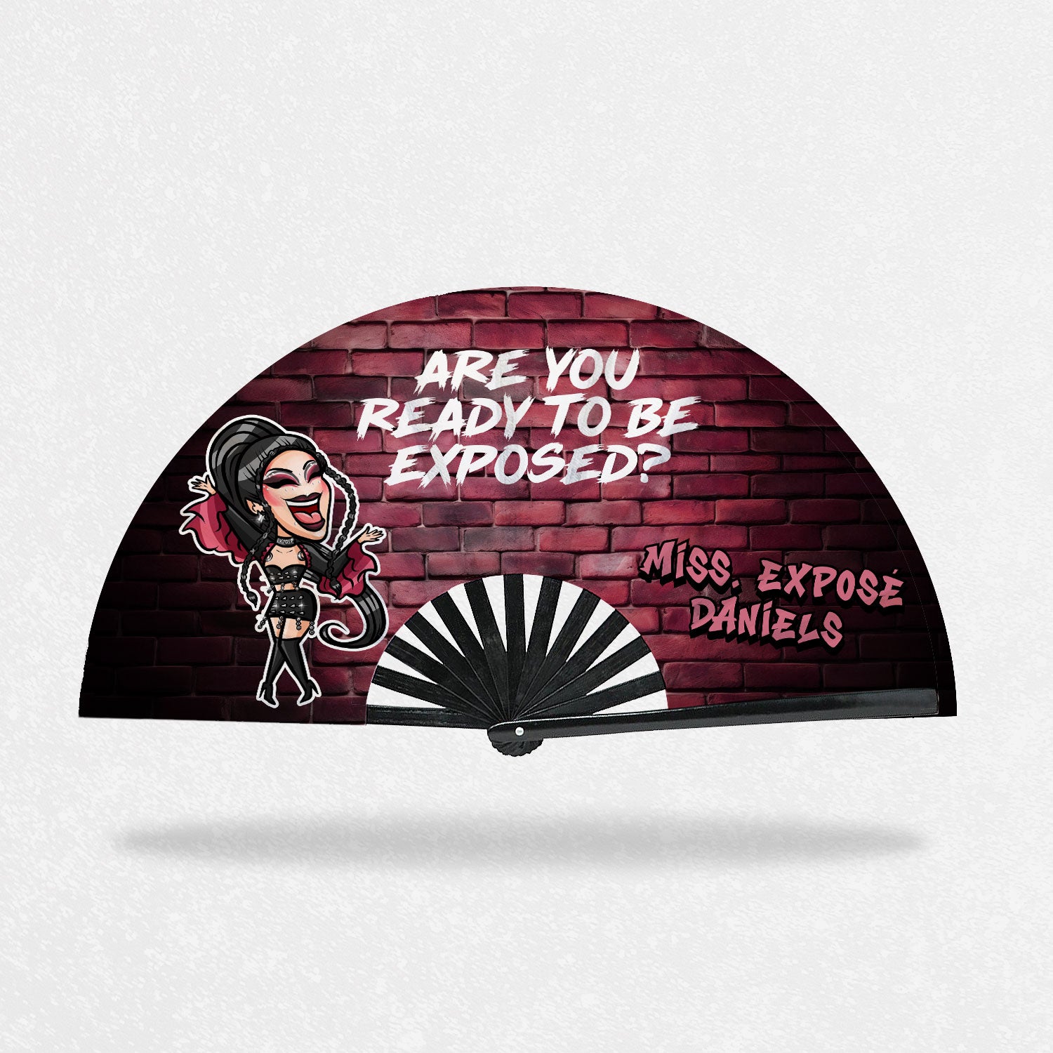 Miss Exposé Daniels - Logo Clack Fan
