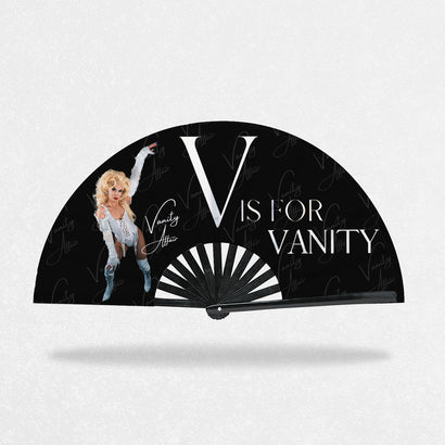 Vanity Affair - V is for Vanity Clack Fan