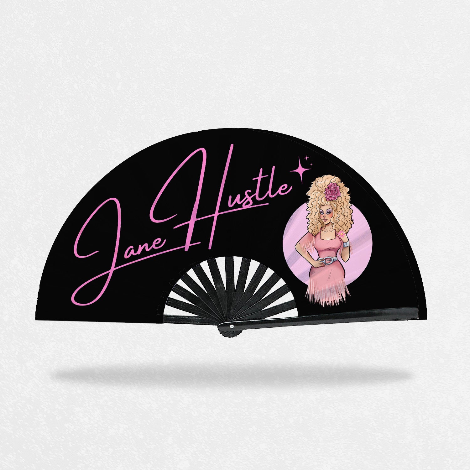 Jane Hustle - Logo Clack Fan