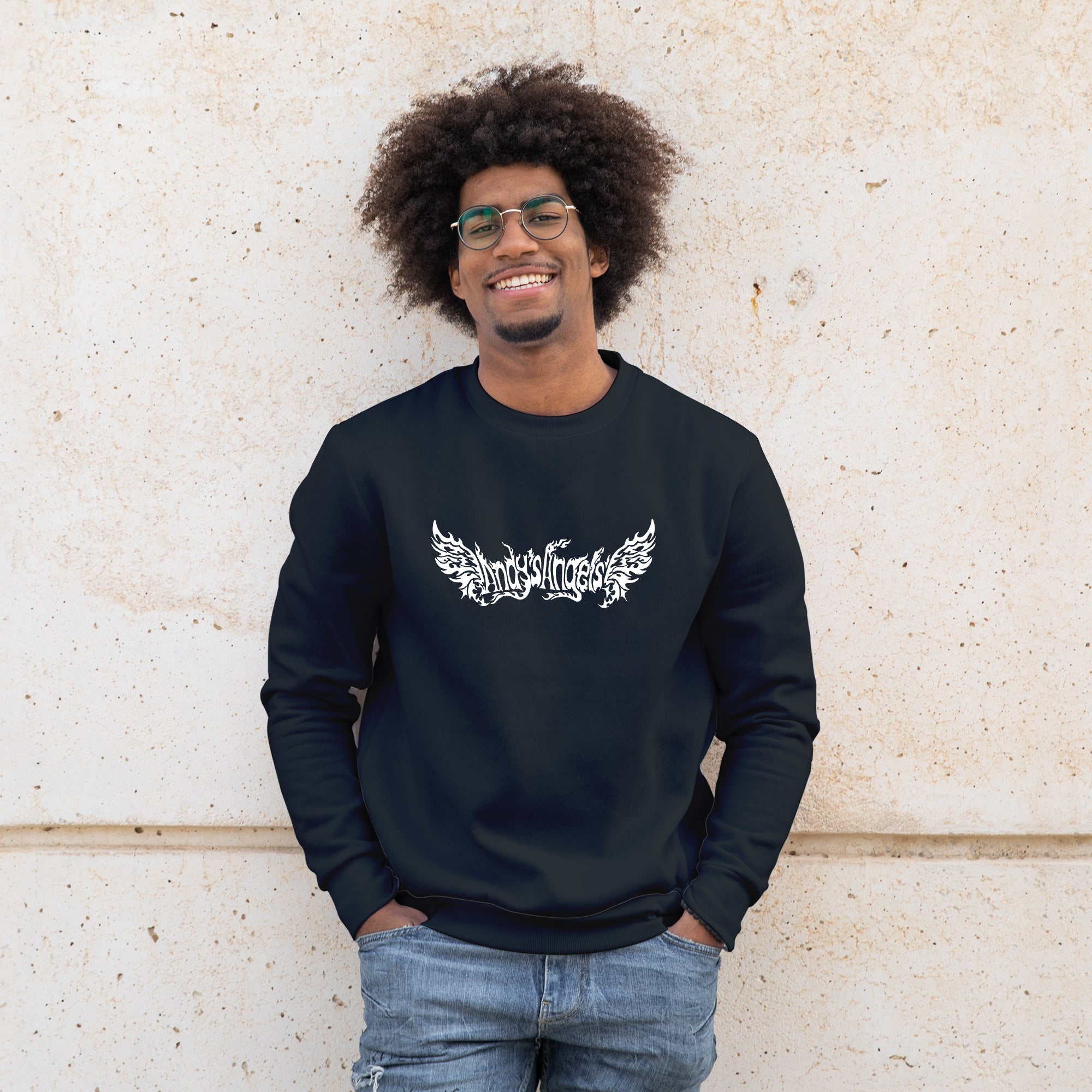 AndrogynAss - Andy's Angels Crewneck Sweater