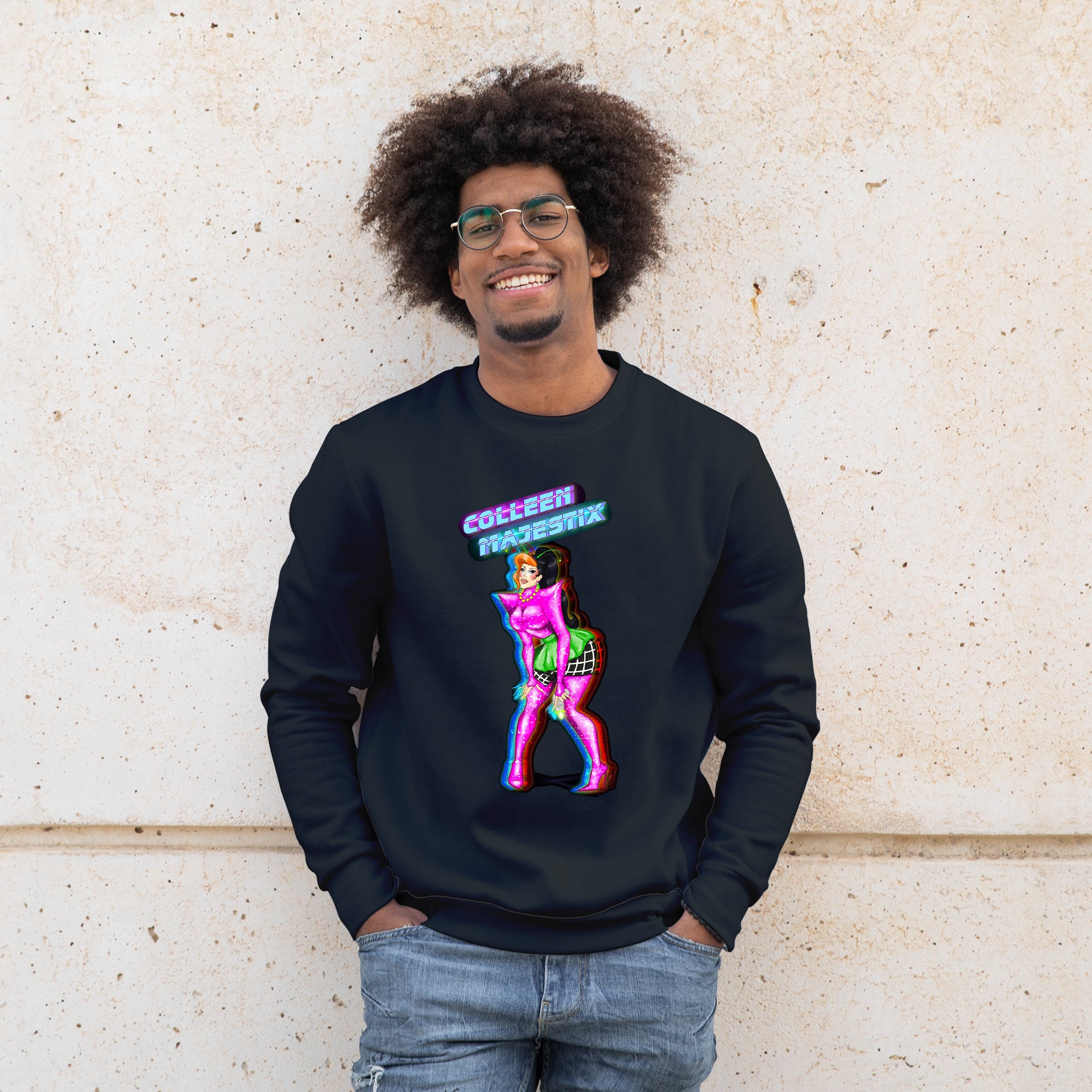 Colleen Majestix - Galaxy Crewneck Sweater