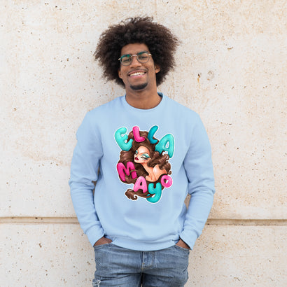 Ella Mayo - Brunette Goddess Crewneck Sweater