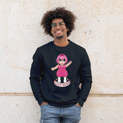 Lucy Bead - Cartoon Cutie Crewneck Sweater