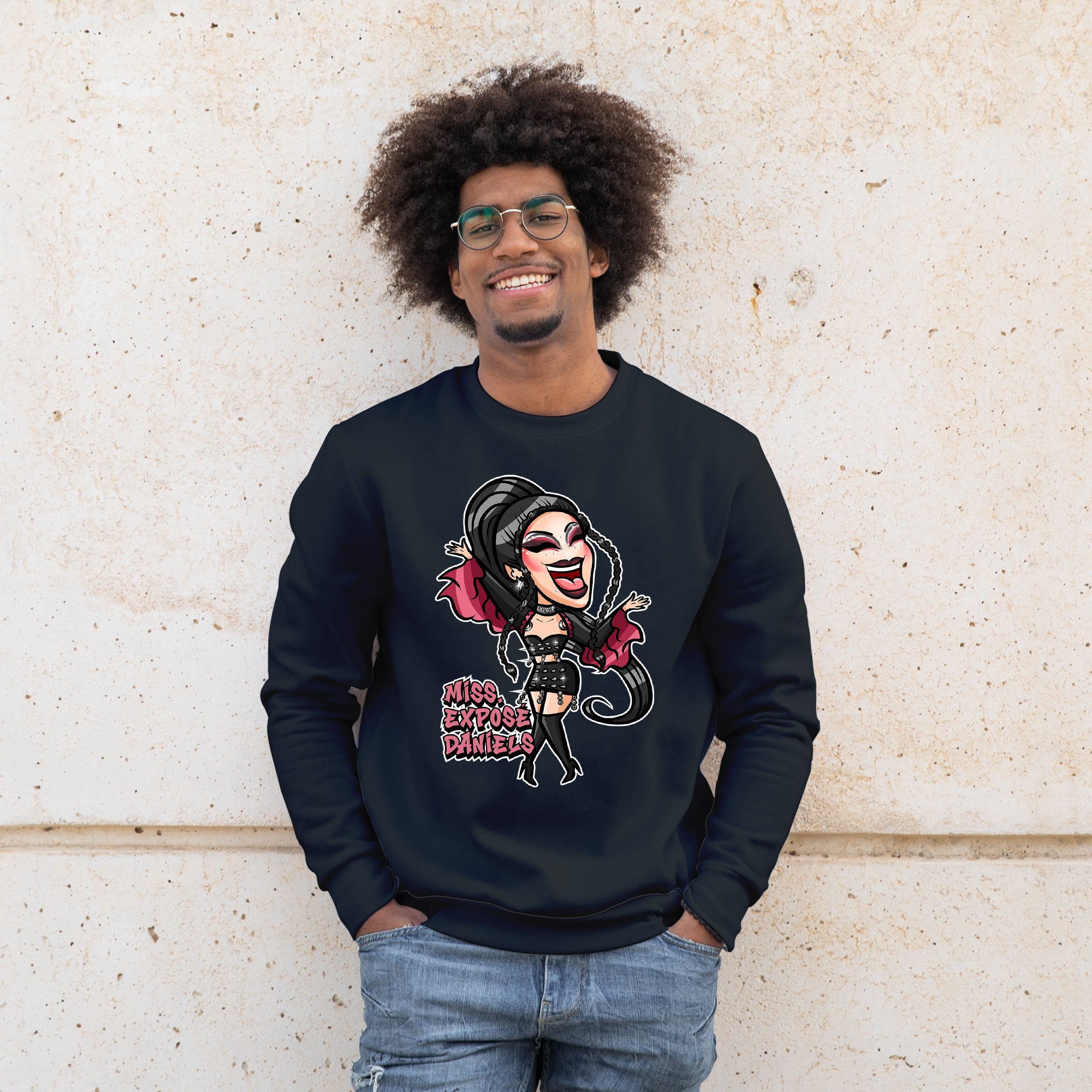 Miss Exposé Daniels - Logo Crewneck Sweater