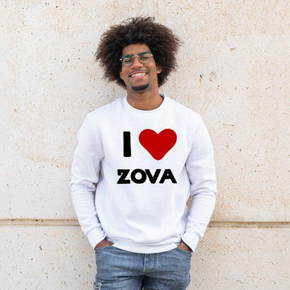 Zova Da Silva - I Love Zova Crewneck Sweater