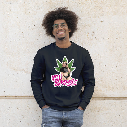 Porcelain Barbie - 420 Barbie Crewneck Sweater