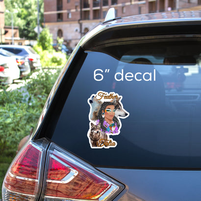 Feather Talia - Logo Decal