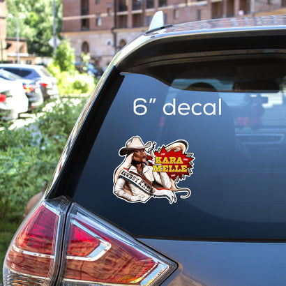 Kara Melle - Kowboy Kara Decal