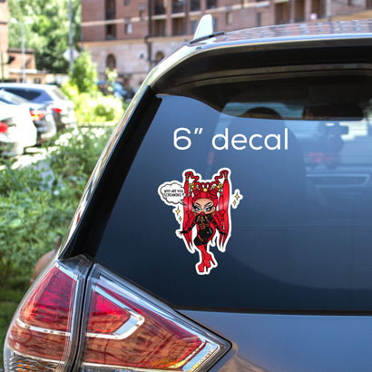 Kiki Coe - Why Are You Screaming Decal