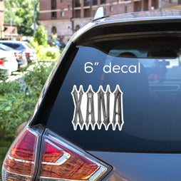 Xana - Metal Decal