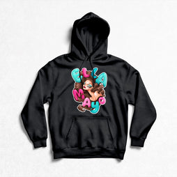 Ella Mayo - Brunette Goddess Pullover Hoodie