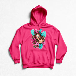 Ella Mayo - Brunette Goddess Pullover Hoodie