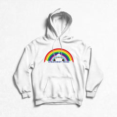 Strathroy Pride - Rainbow Over Town Hall Pullover Hoodie