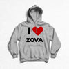 Zova Da Silva - I Love Zova Pullover Hoodie