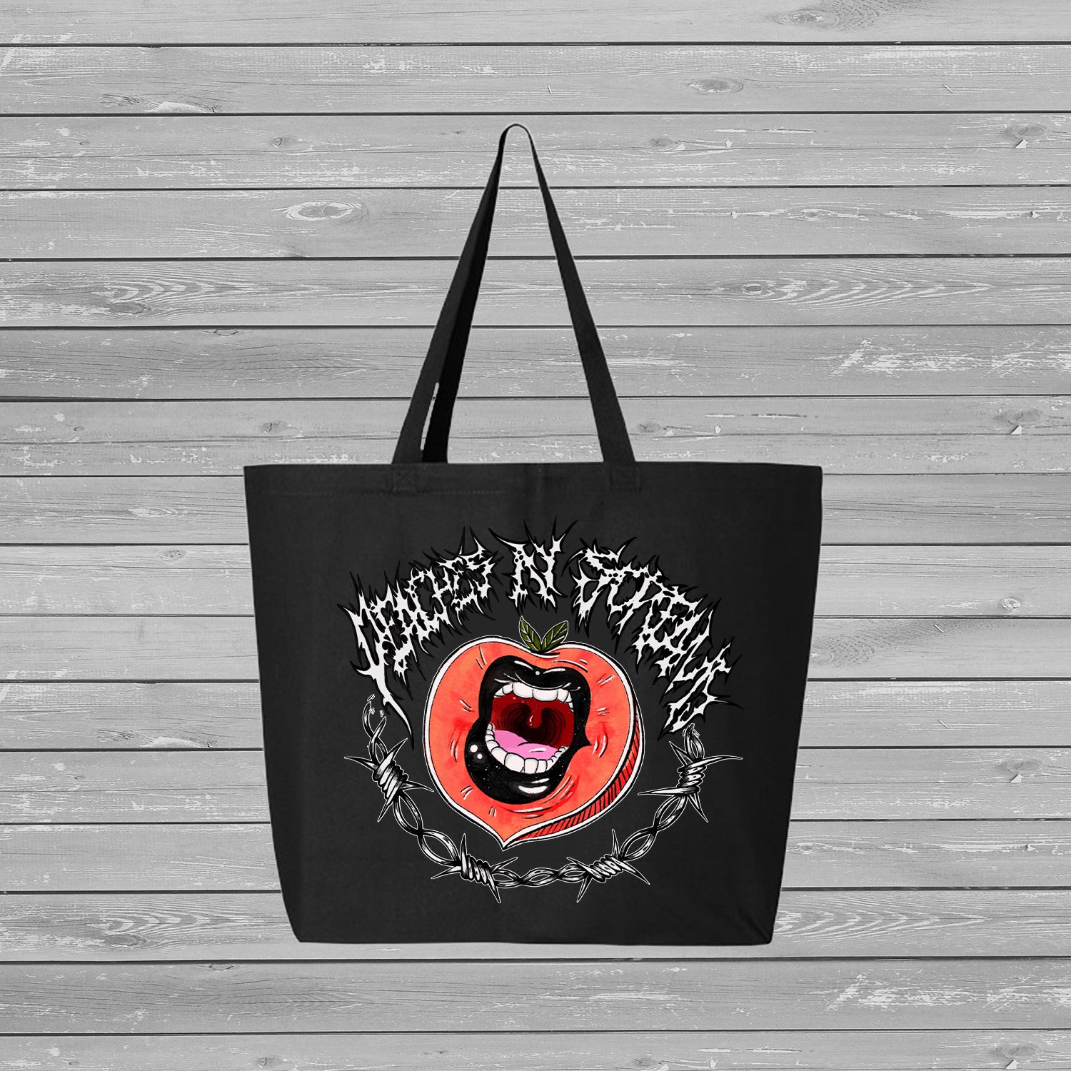 Peaches N Screams - Logo Large Tote Bag