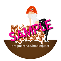 DragMerch.ca - Business Card Stickers