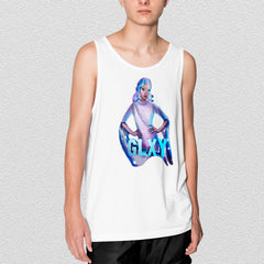 Galaxy - White Gown Tank