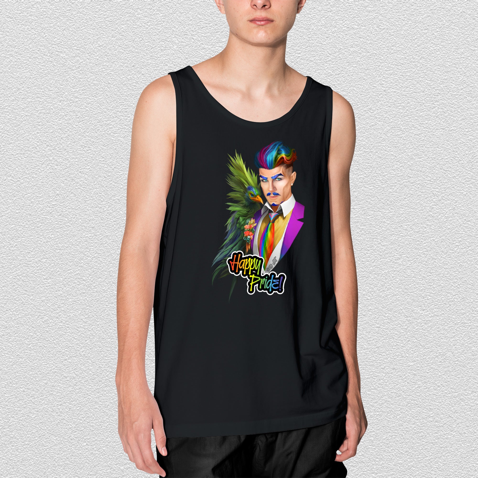 Justin Abit - Happy Pride Tank