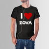 Zova Da Silva - I Love Zova Shirt