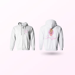 Jane Hustle - Logo Zip Up Hoodie