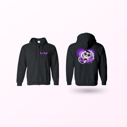 Liv Bright - Logo Zip Up Hoodie